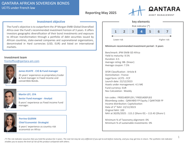 qantara african soverign bonds ucits under french law lfsacility
